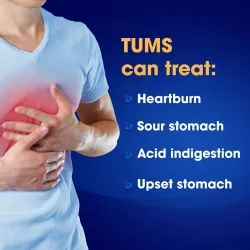 TUMS, TAB CHEW ULTRA 1000 ANTACID ASTD BERRIES (72/BT),75695(1/BT)